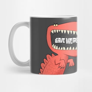 Leave Weird Kids Alone Mug